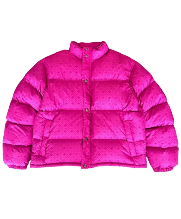 Kai Cenat Chrome Hearts Pink Jacket