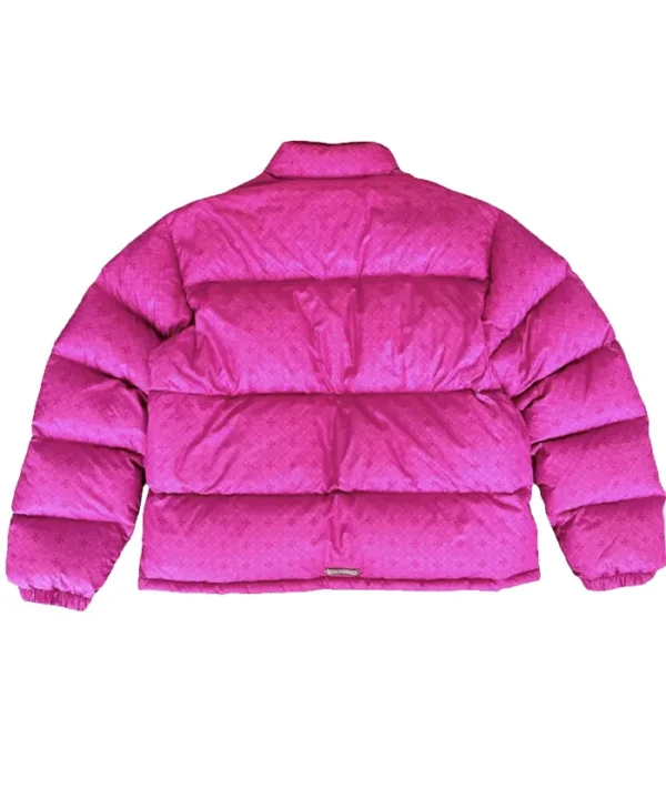 Kai Cenat Chrome Hearts Pink Jacket