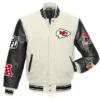 Kansas City Chiefs Swiftie Game Day Wool Leather Jacket