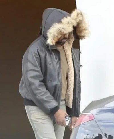 Kanye West Schott N-5A Flight Leather Jacket