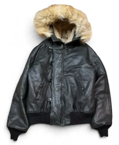 Kanye West Schott N-5A Flight Leather Jacket