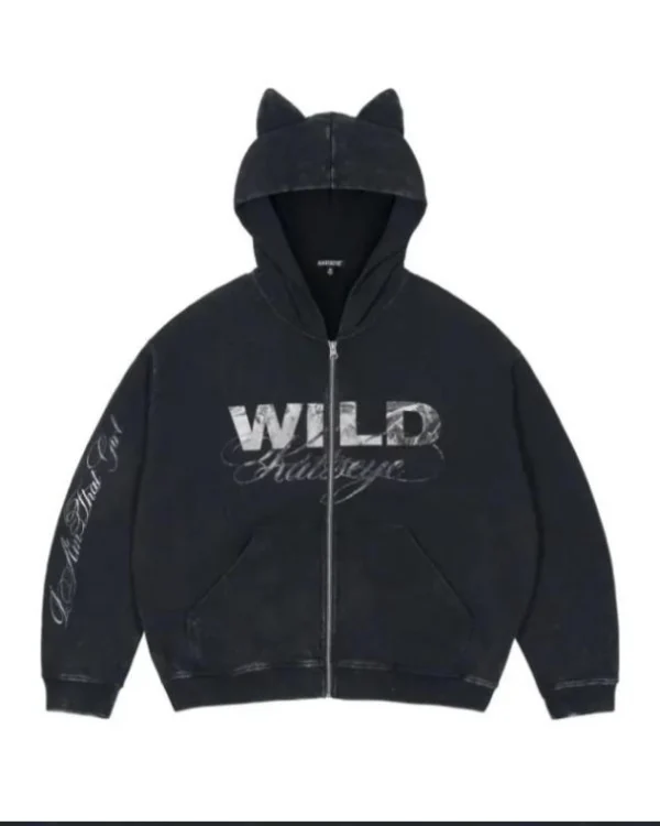 Katseye Wildworld Tour Cat Ear Hoodie
