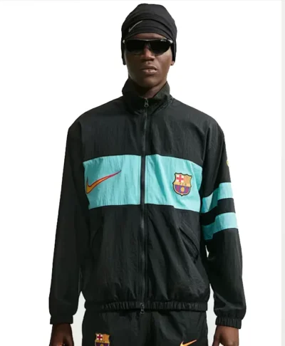 Kelly Oubre FC Barcelona Third Nike Repel i96 Track Jacket