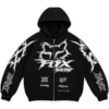 Ken Carson x Fox Racing Cotton Zip-Up Hoodie