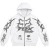 Ken Carson x Fox Racing Cotton Zip-Up Hoodie