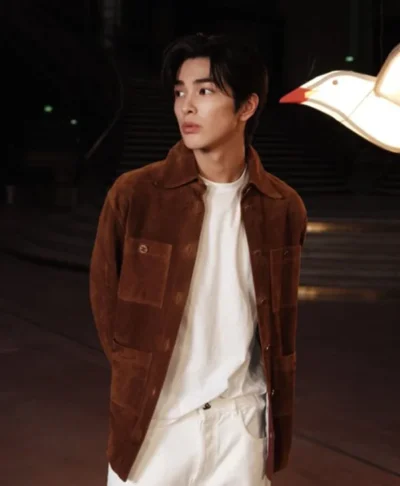 Keonho Paris Fashion Week Suede Jacket