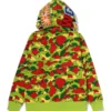 Kid Cudi CTAOP Charity Block Party 2026 Camo Shark Hoodie
