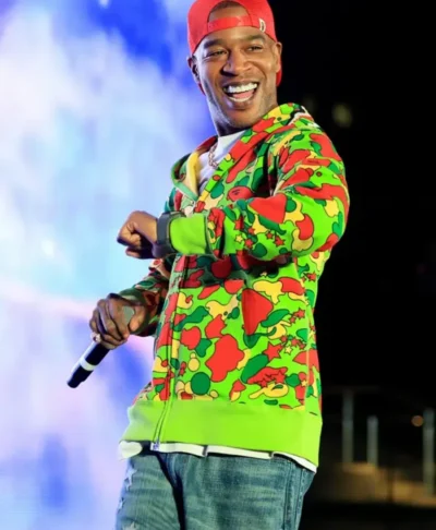 Kid Cudi CTAOP Charity Block Party 2026 Camo Shark Hoodie