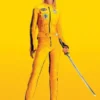 Kill Bill Uma Thurman Yellow Biker Jacket