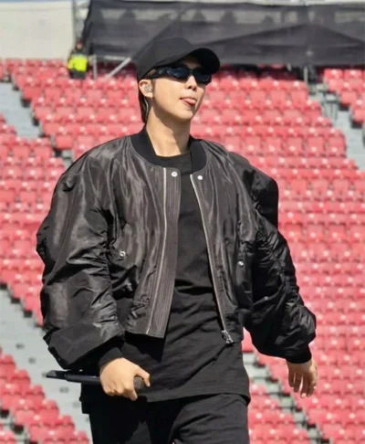 Kim Nam-joon Santiago Chile Day 1 Black Jacket