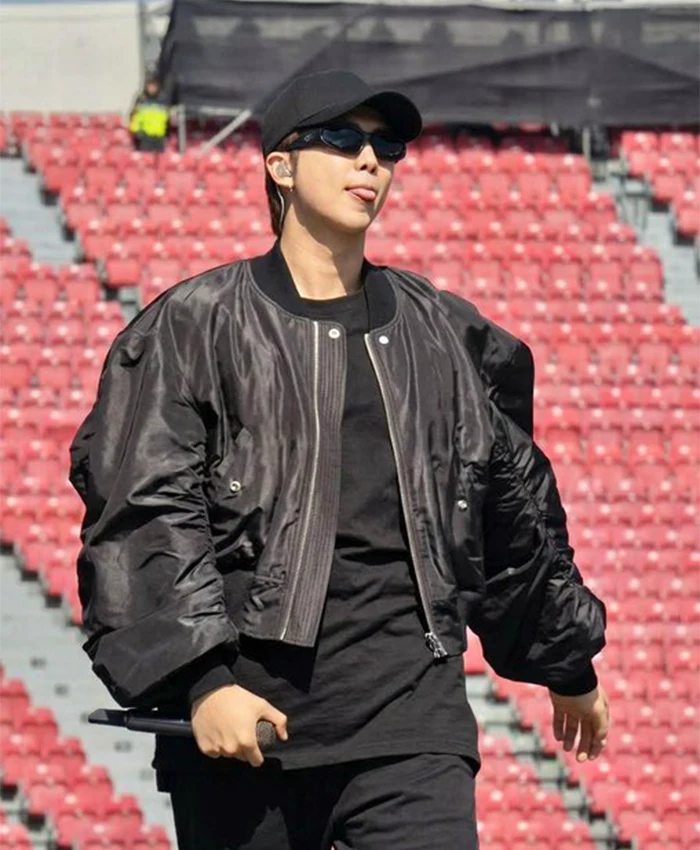 Kim Nam-joon Santiago Chile Day 1 Black Jacket
