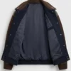 Kith 2026 Melton Wool Studded Black Jacket