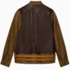 Kith Giorgio Armani Leather Bomber Jacket