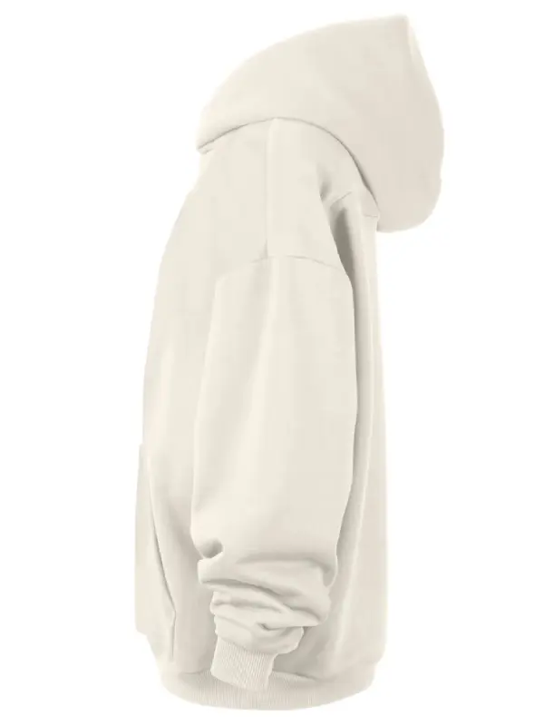 Knicks Cream Banner Night Fleece Pullover Hoodie