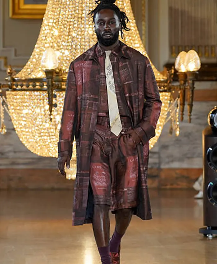 Kojey Radical London Fashion Week 2026 Coat