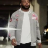 Kyle Rocking Brenda Varsity Jacket