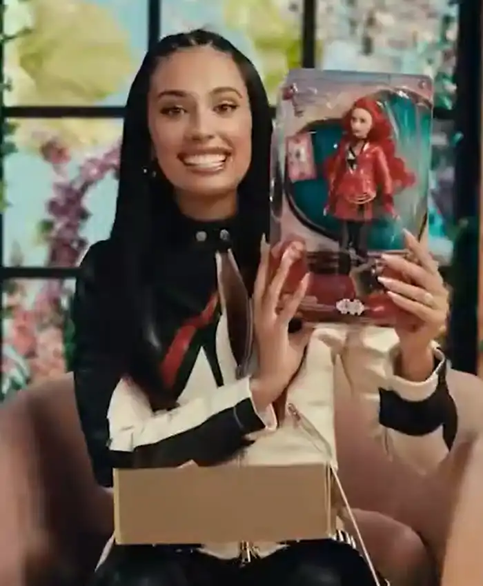 Kylie Cantrall Unboxing Red Doll Leather Jacket