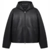 LISA x Von Dutch Hollywood Black Leather Jacket
