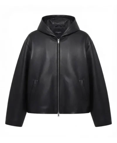 LISA x Von Dutch Hollywood Black Leather Jacket