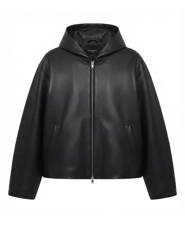 LISA x Von Dutch Hollywood Black Leather Jacket