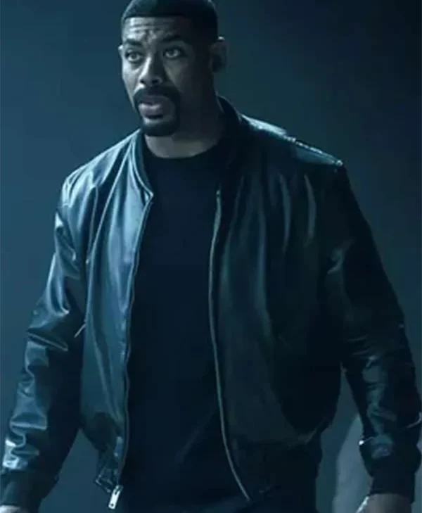 Lanterns John Stewart Leather Bomber Jacket