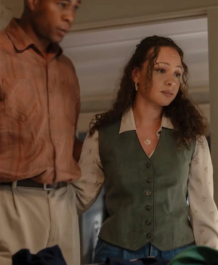 Lanterns S01 Jasmine Cephas Jones Green Vest