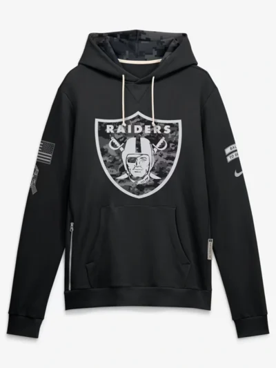 Las Vegas Raiders 2026 Salute to Service Sideline Hoodie
