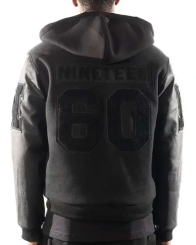 Las Vegas Raiders Antonio Pierce Black Varsity Jacket