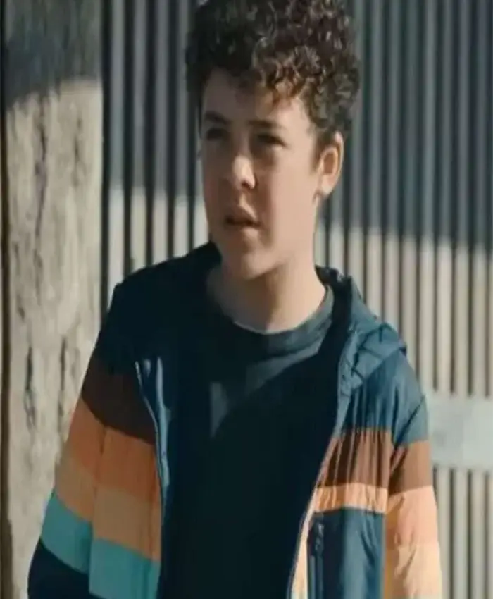 Last Seen S01 Tommy Brenton Striped Puffer Jacket