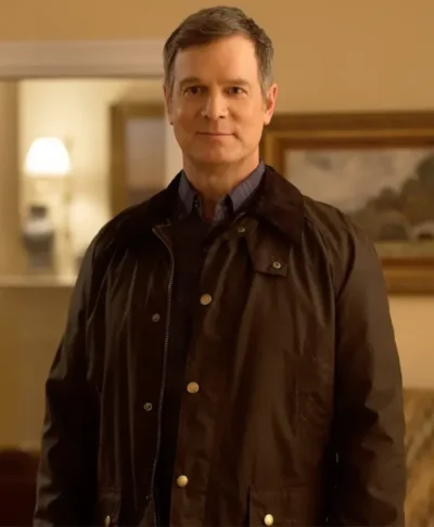 Line of Fire Mike Hollingsworth Olive Waxed Jacket