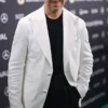 Linus Wahlgren White Suiting Fabric Blazer