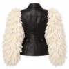 Lisa VMA 2026 Black Leather Jacket