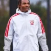 Liverpool FC 2026 Training White Hooded Jacket