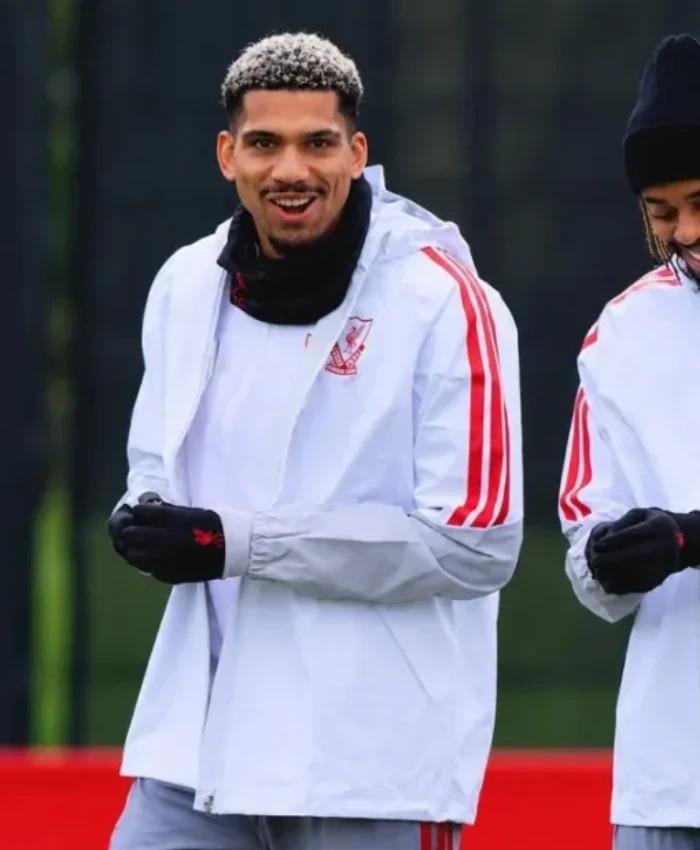 Liverpool FC 2026 White Squad Jacket