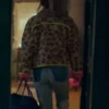 Locke and Key S02 Emilia Jones Leopard Print Jacket
