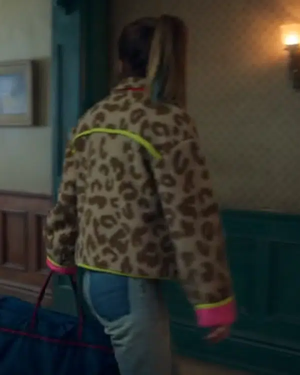 Locke and Key S02 Emilia Jones Leopard Print Jacket