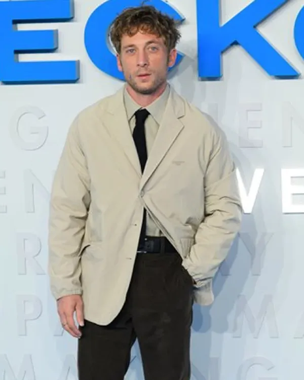 London Event Jeremy Allen Beige Blazer