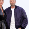 London Fashion Week Jason Statham Bomber Jacket