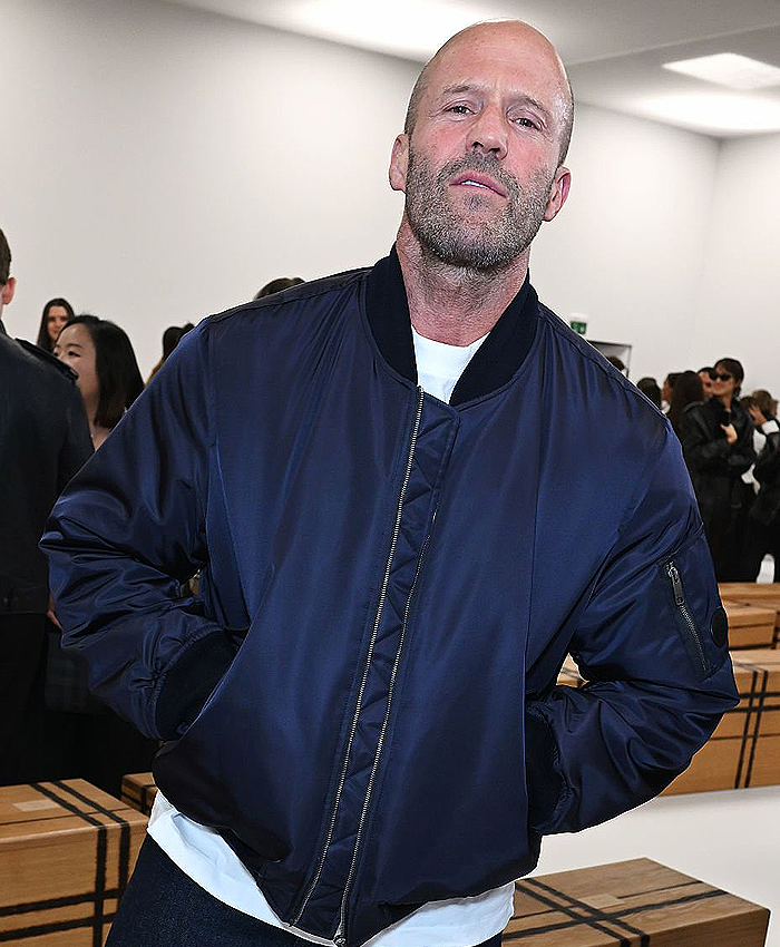 London Fashion Week Jason Statham Bomber Jacket