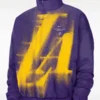 Los Angeles Lakers Nike Purple Woven Basketball Jacket