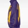 Los Angeles Lakers Nike Purple Woven Basketball Jacket