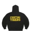 Luxury Collegiate Retro Purple Hooded Outerwear