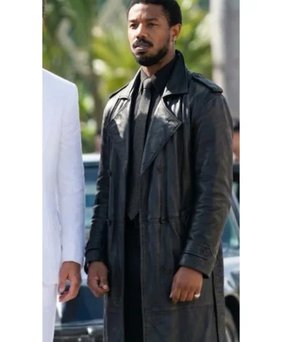 MIAMI VICE ’85 X Michael B. Jordan Black Coat