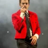 Madison Square Garden Harry Styles Red Jacket