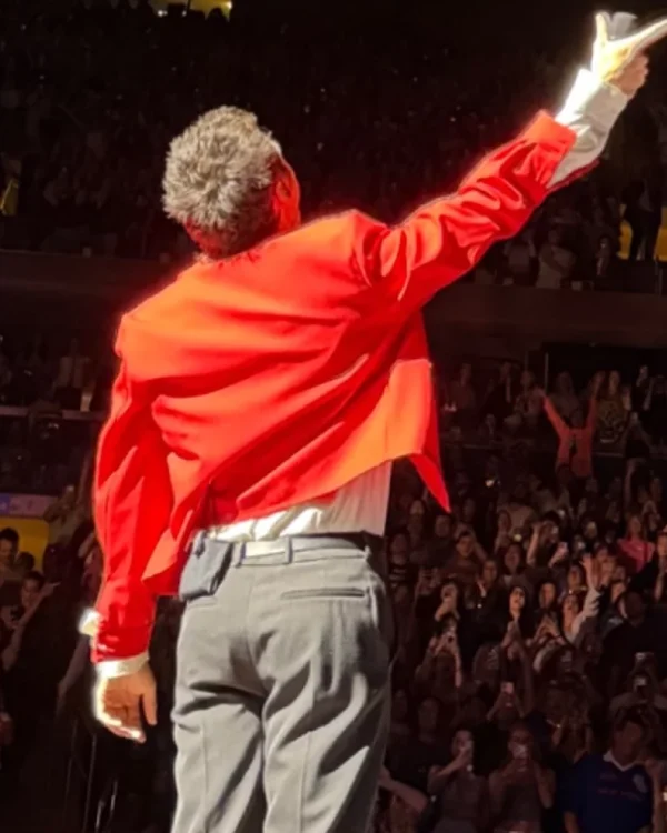 Madison Square Garden Harry Styles Red Jacket