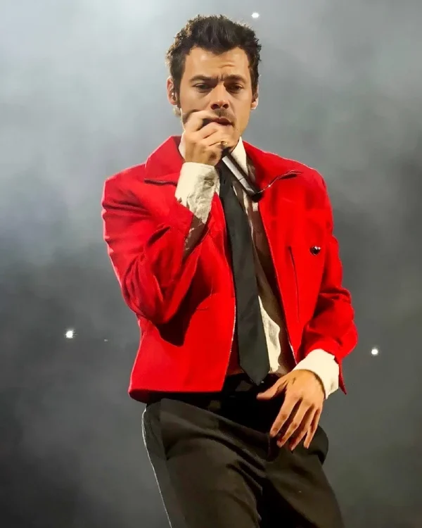 Madison Square Garden Harry Styles Red Jacket
