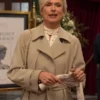 Marble Hall Murders Amelia Bullmore Grey Trench Coat