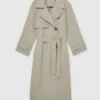 Marble Hall Murders Amelia Bullmore Grey Trench Coat