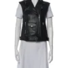Marilyn Hucek The Voice S03 Black Leather Vest