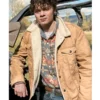 Marshals S02 Tate Dutton Sherpa Trim Cotton Jacket